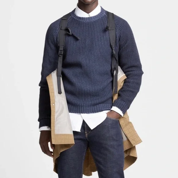 TODD SNYDER + DESCENTE ALLTERRAIN BAL COLLAR COAT